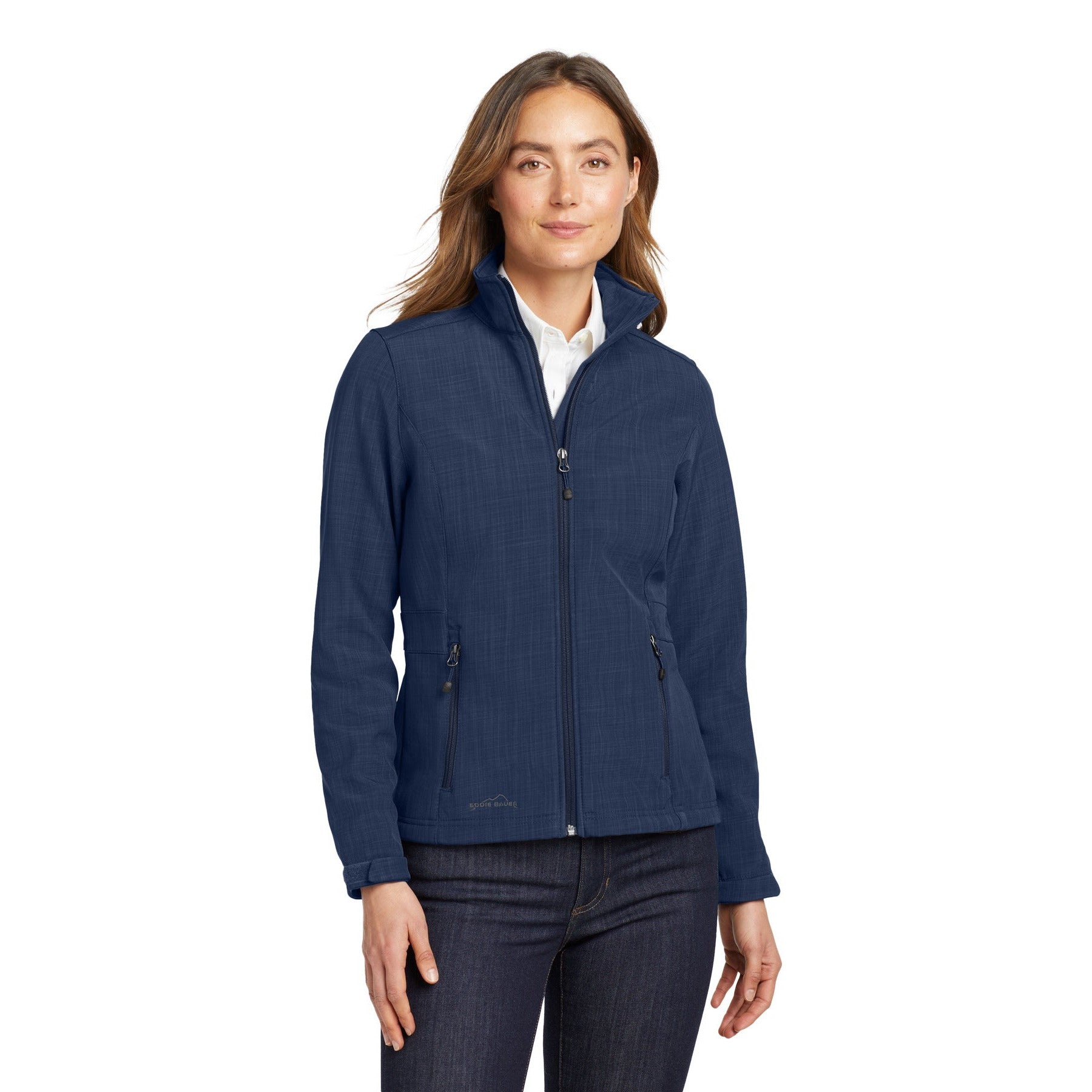 Eddie Bauer-Eddie Bauer® Women's Shaded Crosshatch Soft Shell Jacket. EB533-MedTech-2